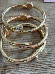 JEWELRY SALE Nail Bracelet with Bling on Simply Obsessed