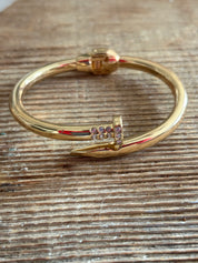 JEWELRY SALE Nail Bracelet with Bling on Simply Obsessed