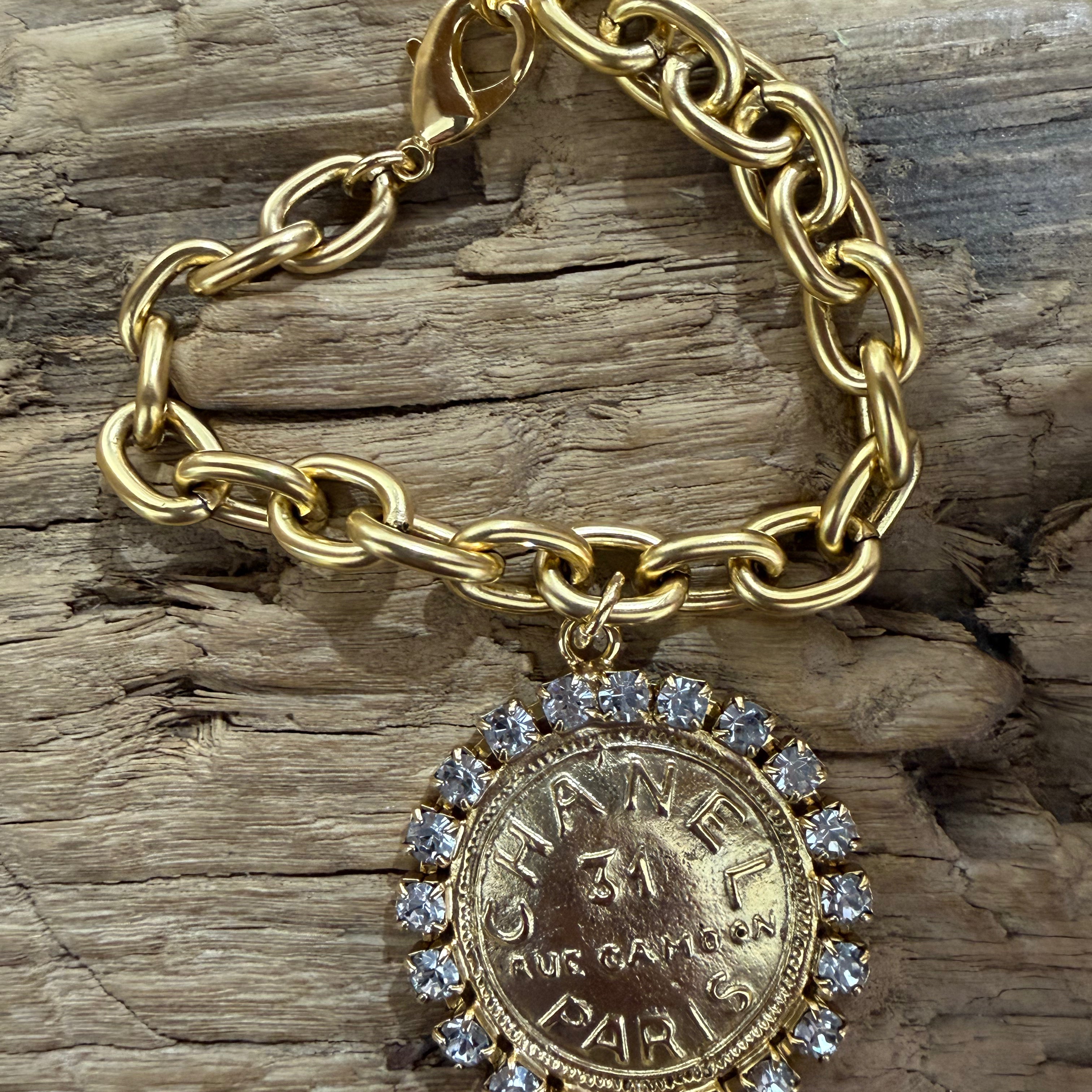  gold Chain Bracelet on Simply Obsessed