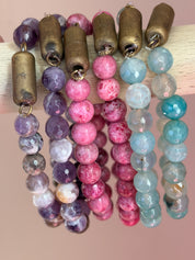 MALIBU HIPPIE Stone Bead Wishlet Bracelet