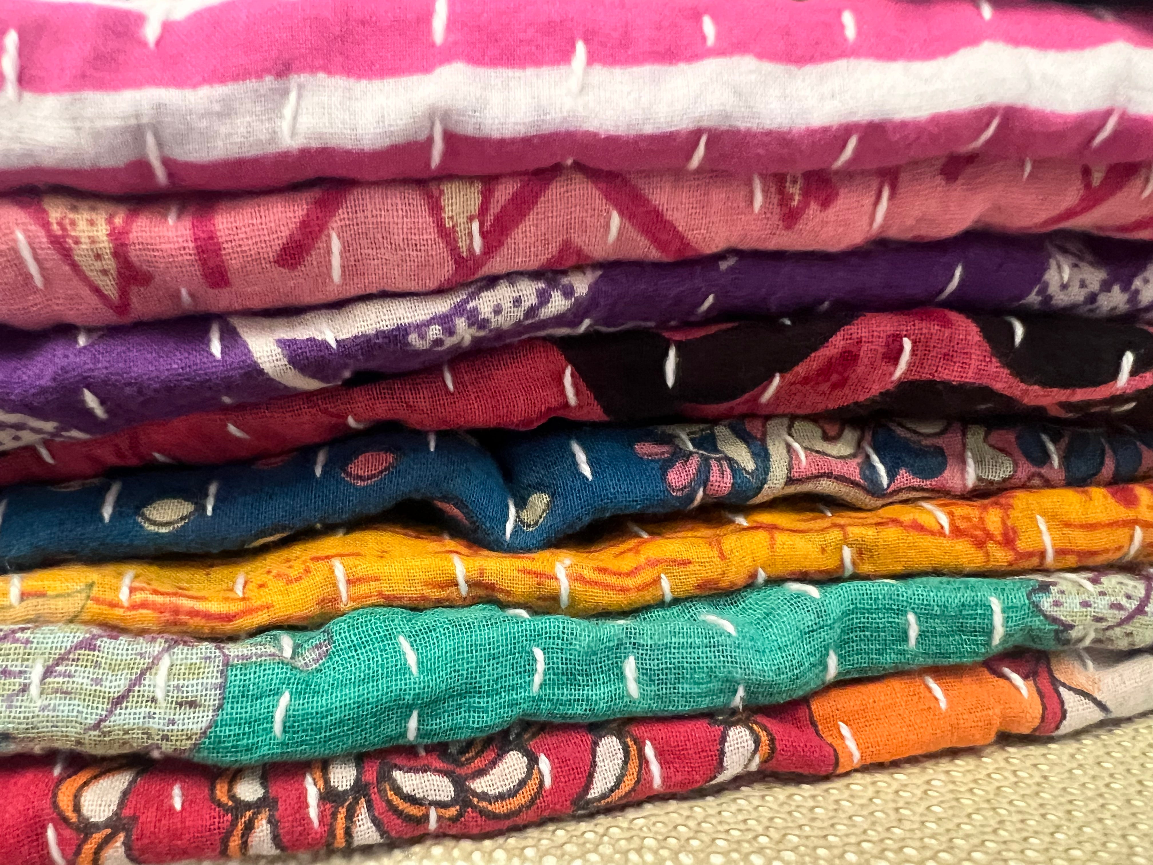 Artisan Kantha Kitchen Towel