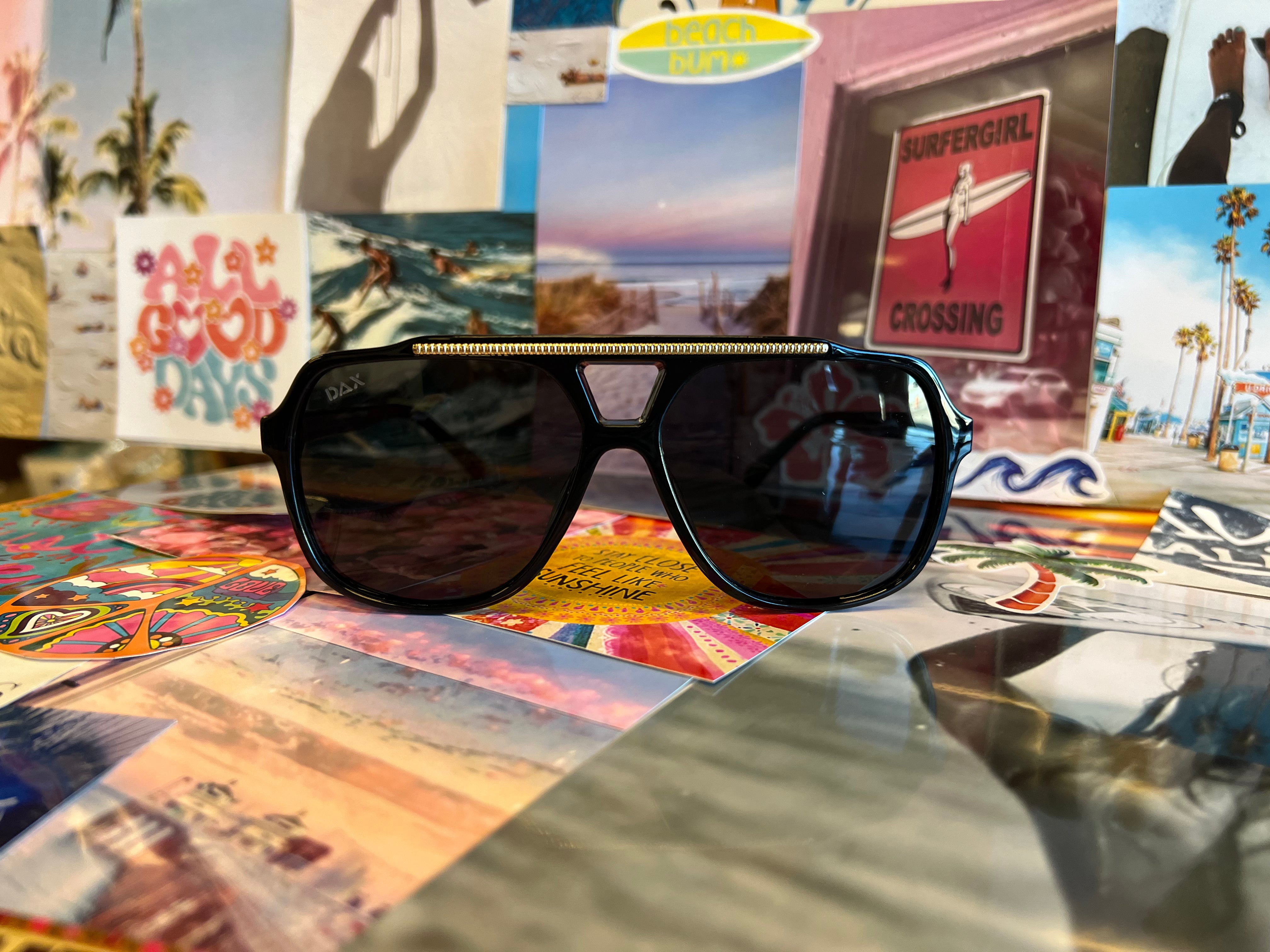 DAX Astrid Black Sunglasses **bf deal** on Simply Obsessed