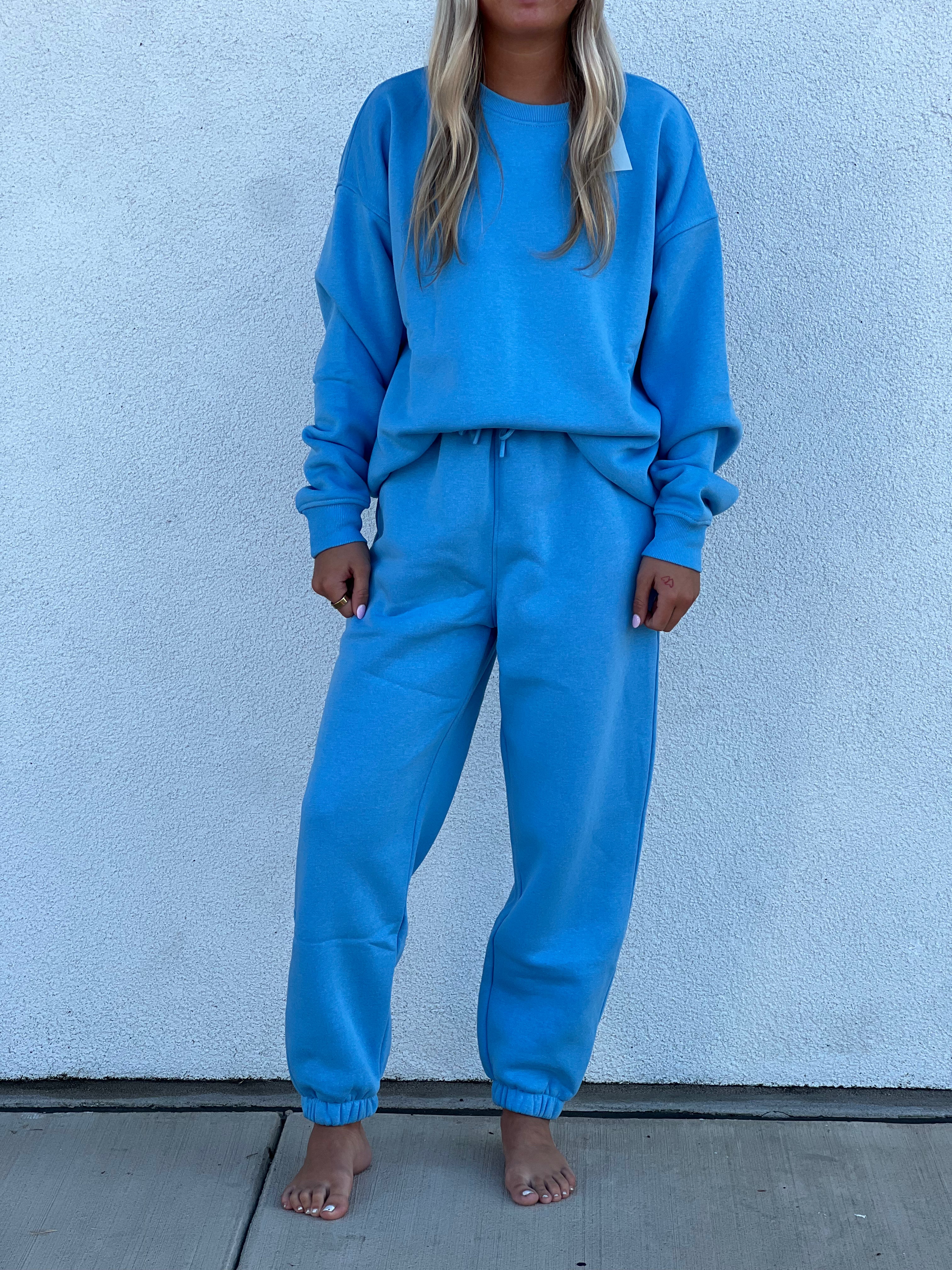 MONO B Fleece Sweatshirt/Pants Set  *BLACK FRIDAY*