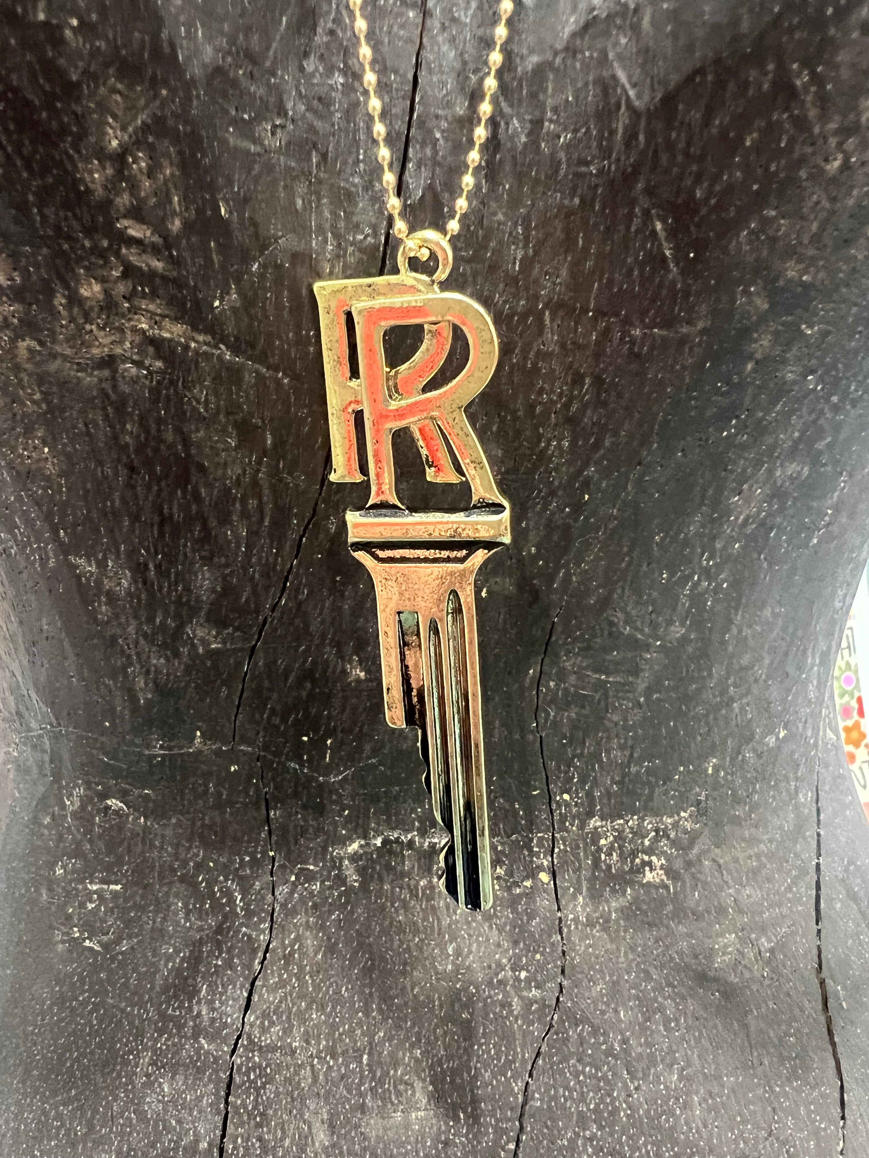 MALIBU HIPPIE Vintage Key Necklace RR