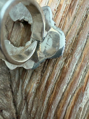 KRUSH KANDY Black Onyx Stone Horseshoe Adjustable Sterling Silver Ring **SALE** on Simply Obsessed