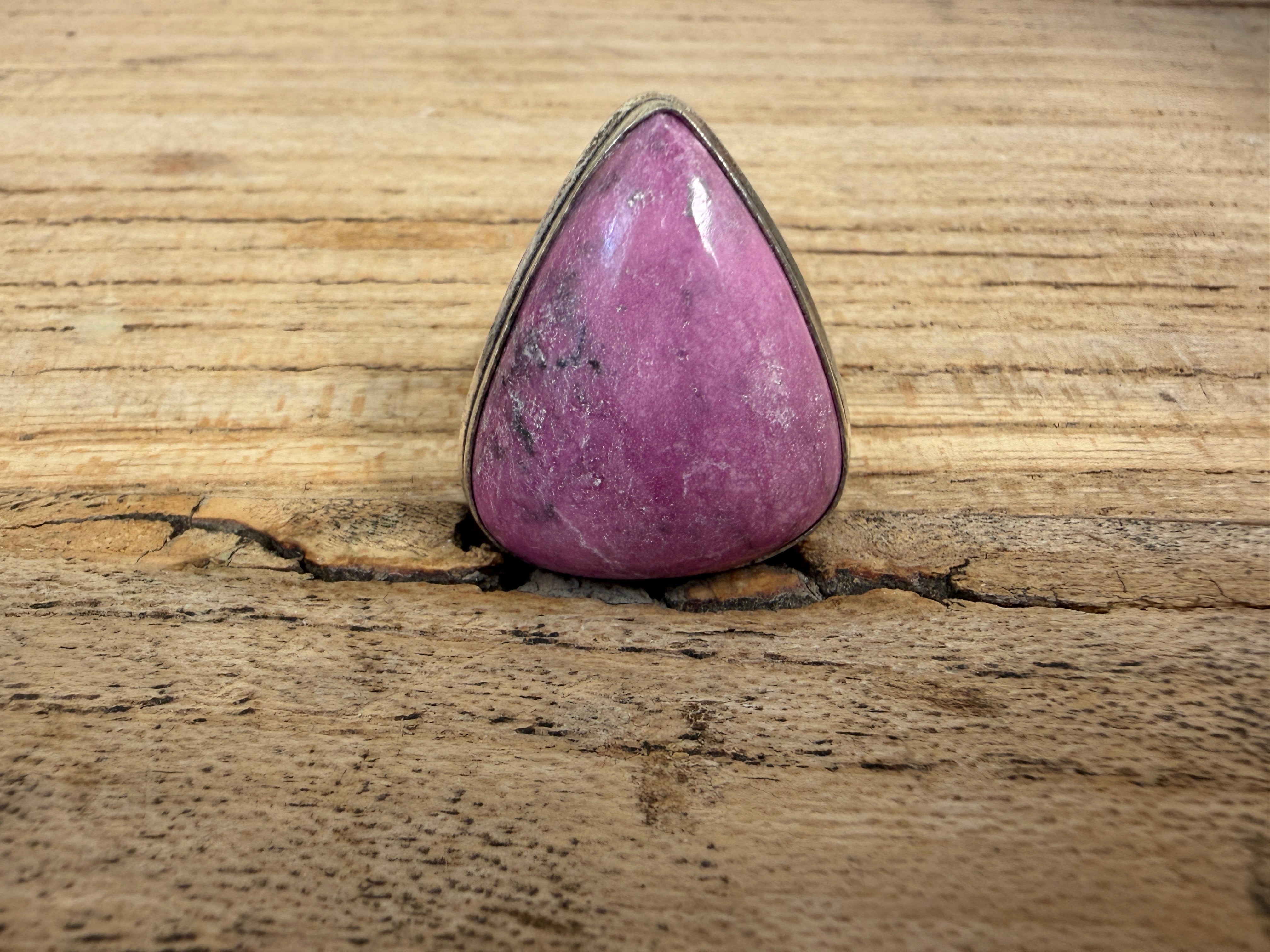 MALIBU HIPPIE OOAK Colbalt Calcite Size 6 Ring #103 on Simply Obsessed
