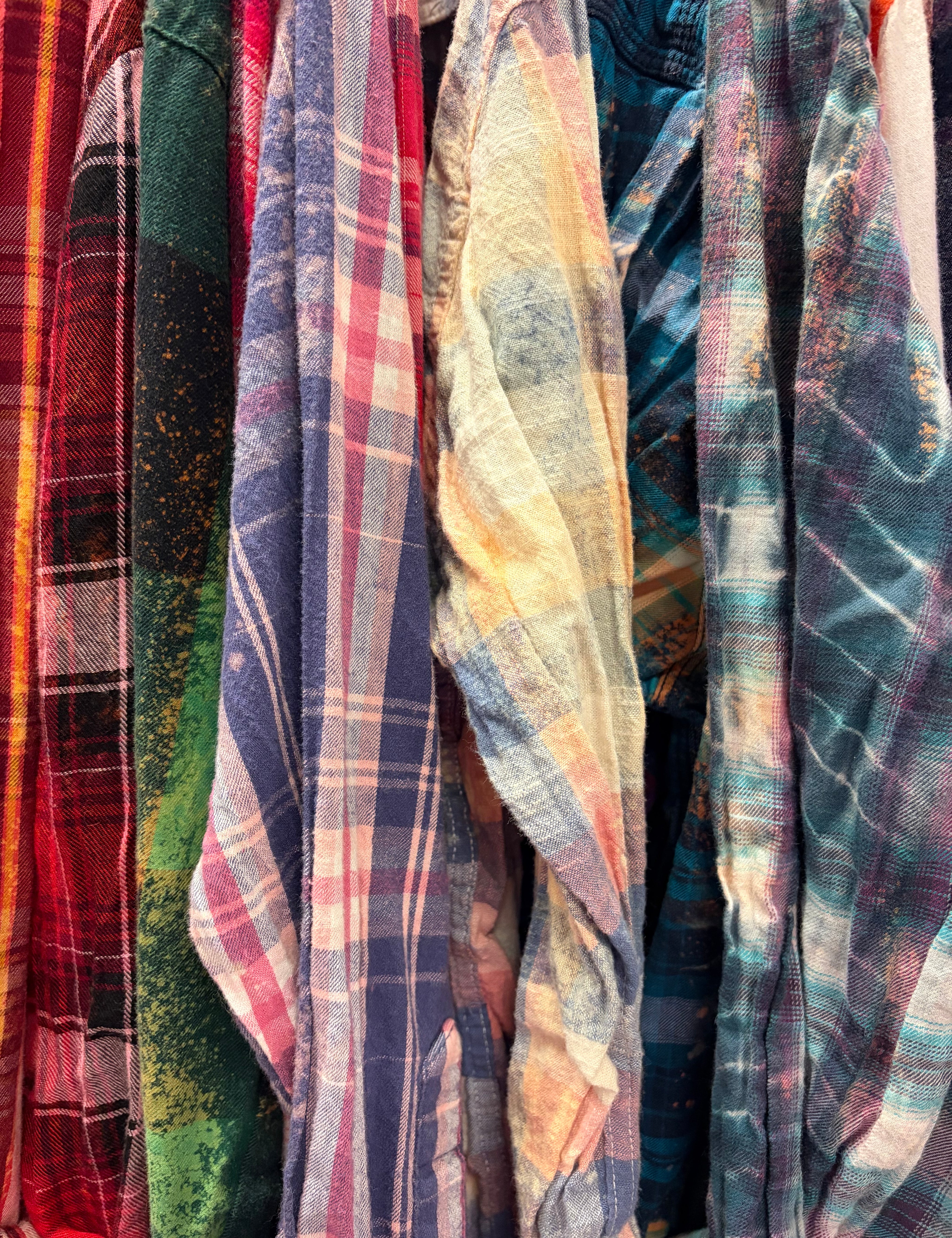 MALIBU HIPPIE 1-15 OOAK Bleached Flannels on Simply Obsessed