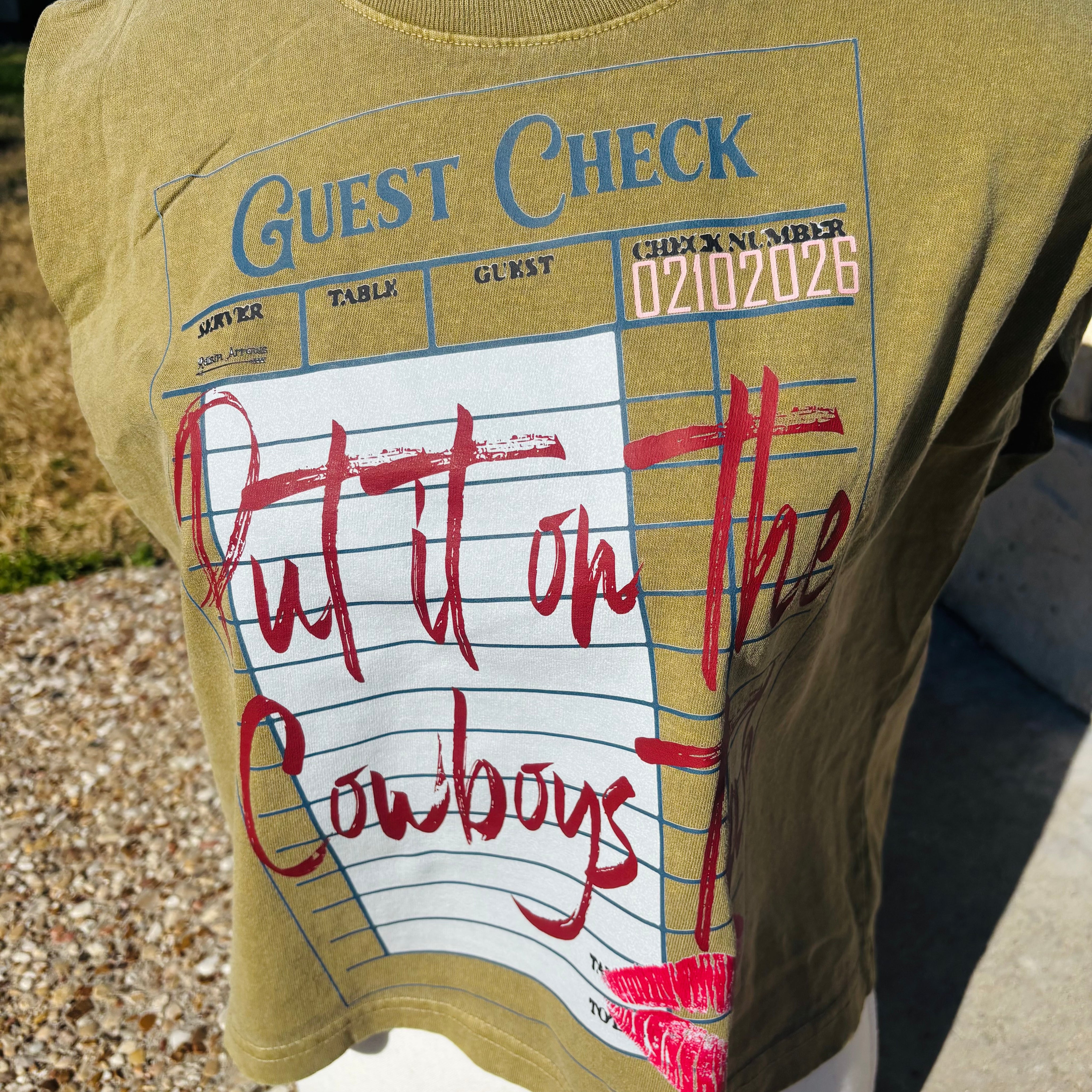 WS: Put It On The Cowboys Tab Muscle Tank on Simply Obsessed