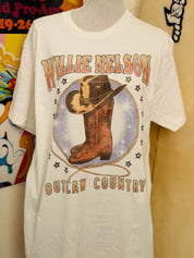 PRE-ORDER Willie Nelson Outlaw Country Bling Tee