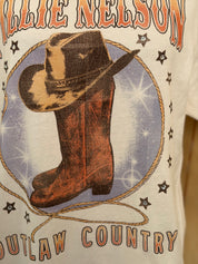 PRE-ORDER Willie Nelson Outlaw Country Bling Tee