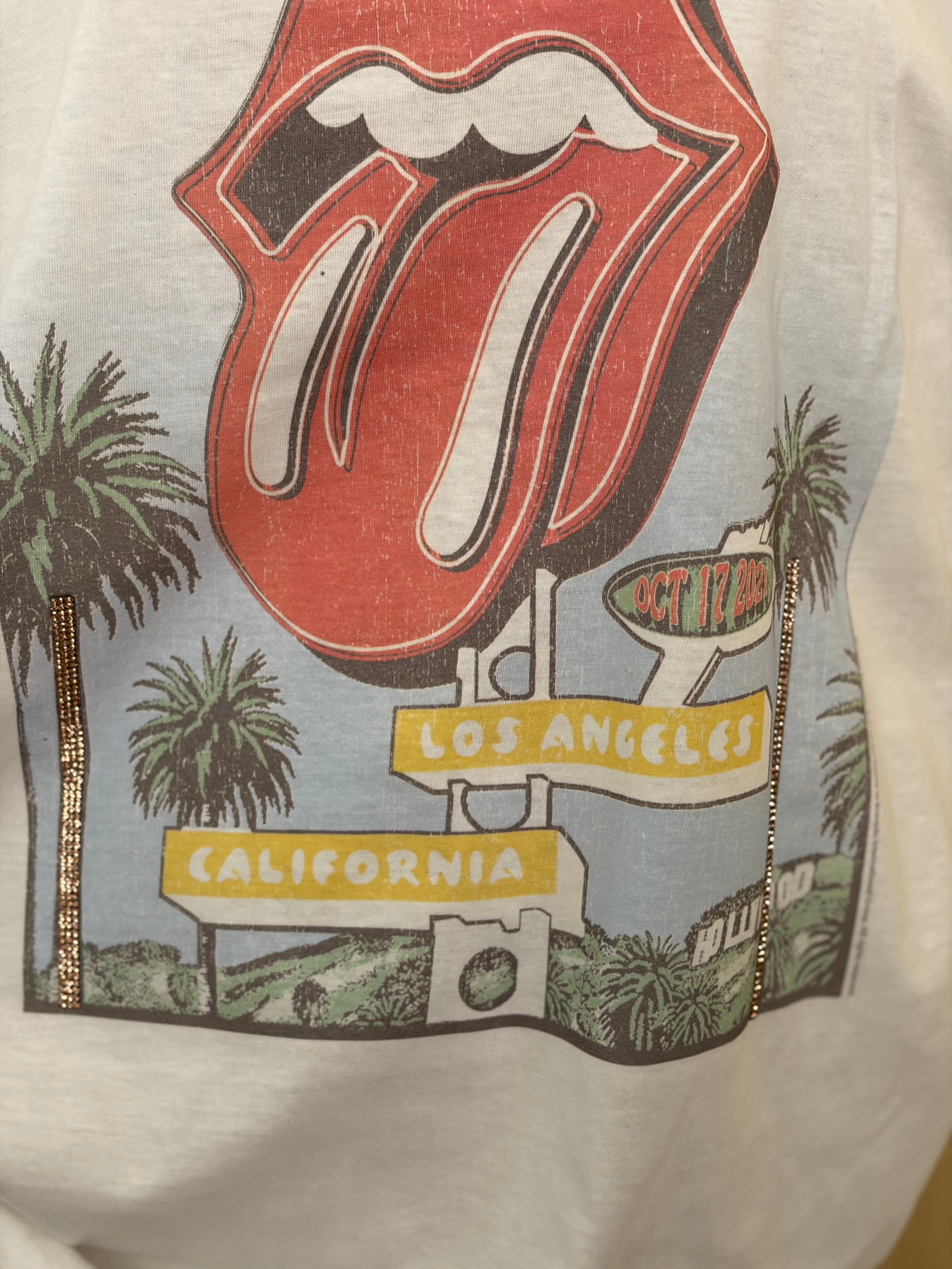 PRE-ORDER Rolling Stones Bling Tee
