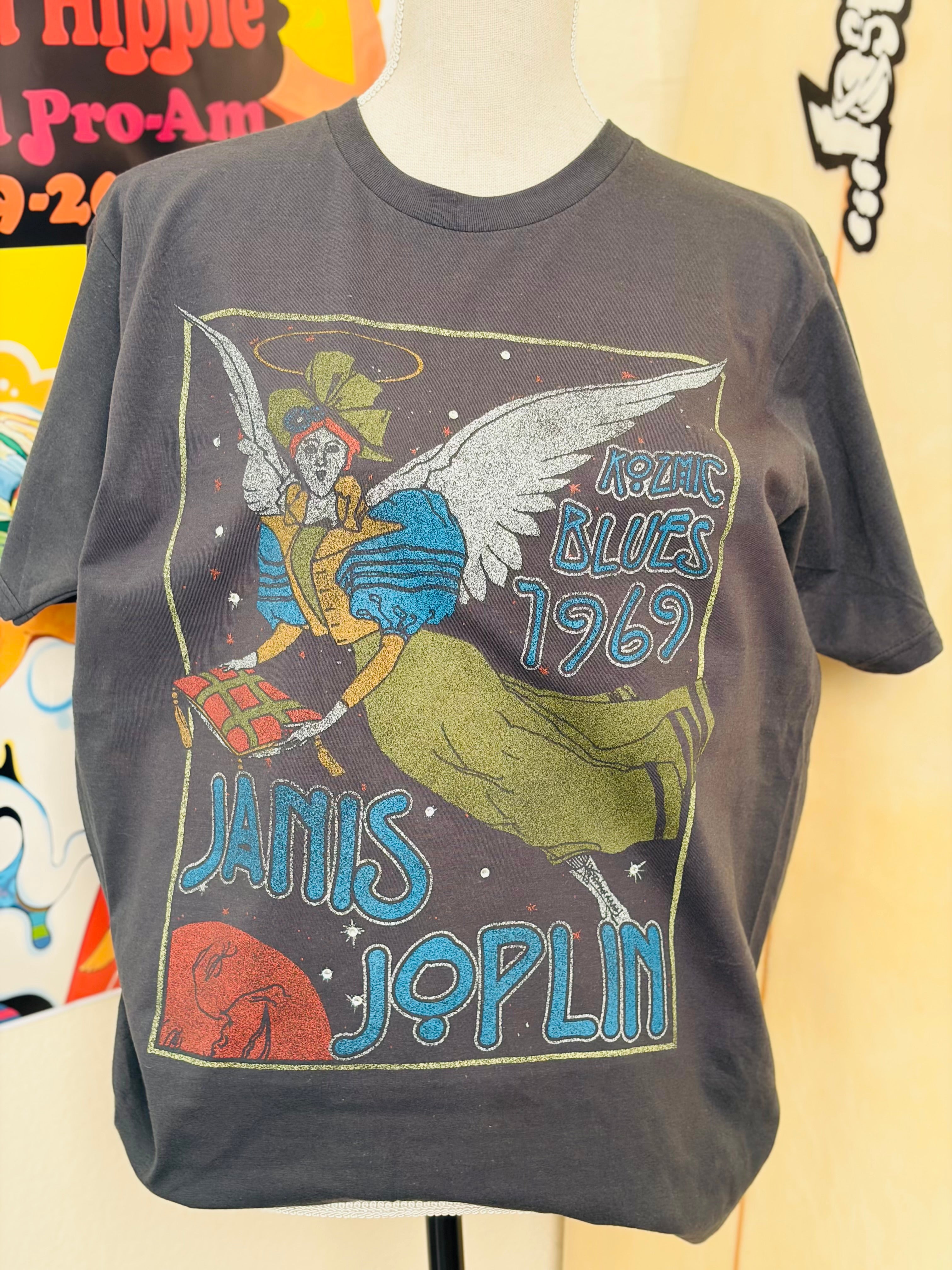 PRE-ORDER Janis Joplin Bling Tee