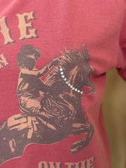 PRE-ORDER Willie Nelson On The Road Again Bling Tee