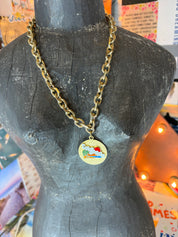 MALIBU HIPPIE OOAK Vintage California Necklace on Simply Obsessed