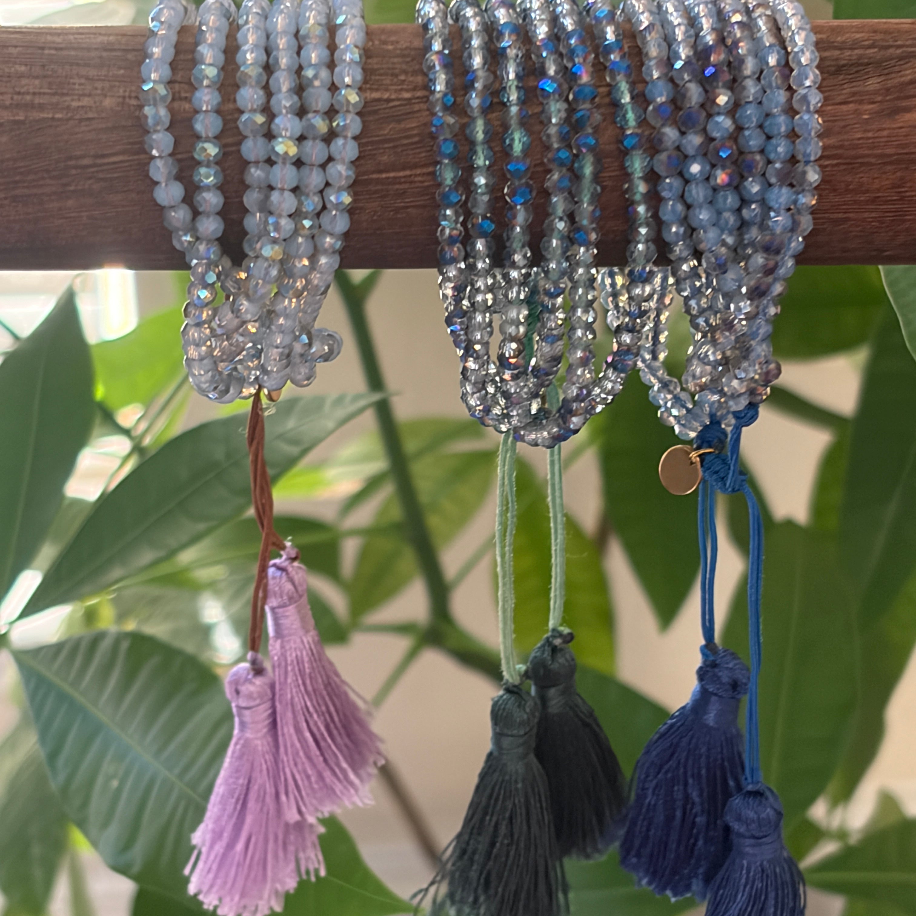 6 Strand Tassel Adjustable Pull Bracelets on Simply Obsessed