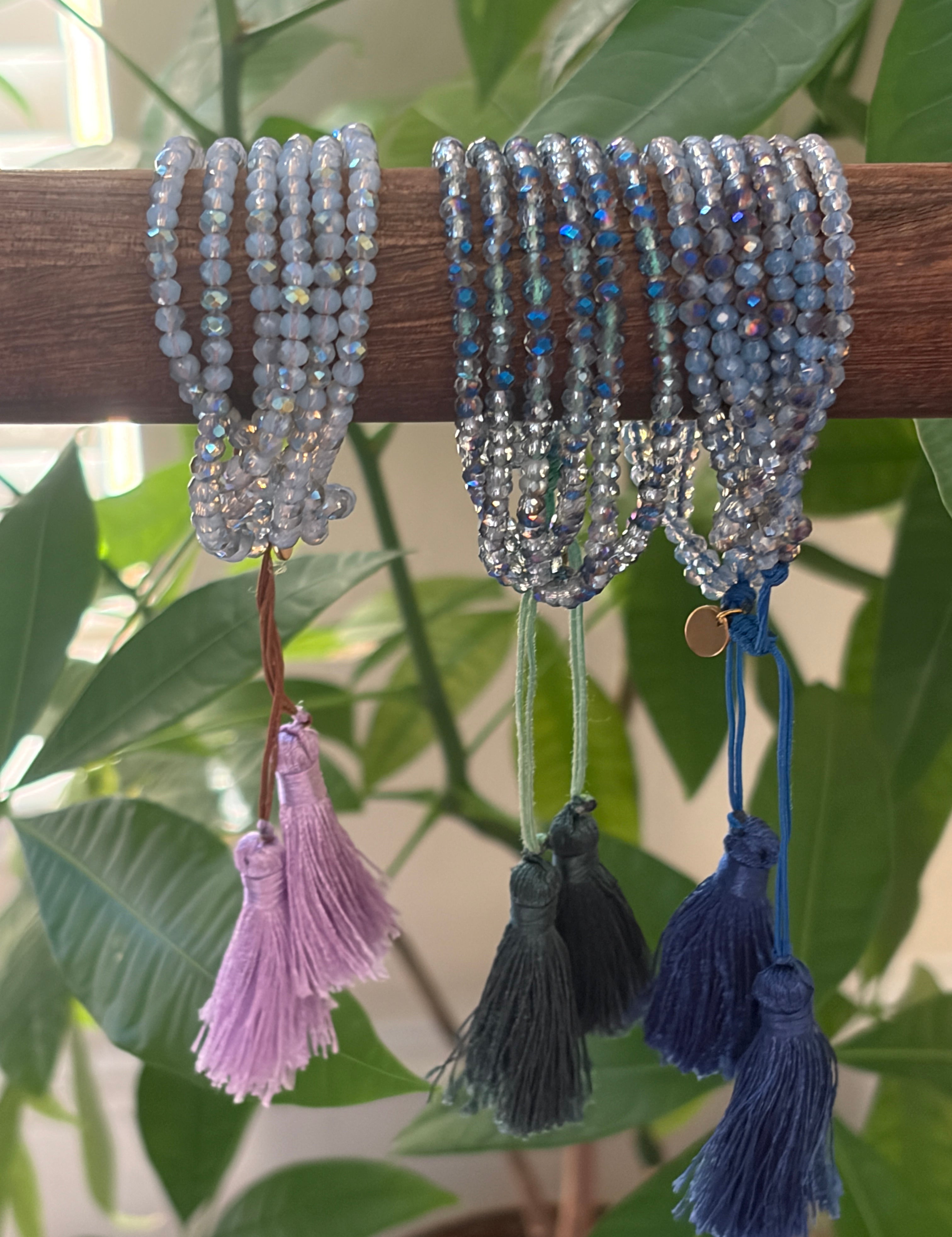 6 Strand Tassel Adjustable Pull Bracelets on Simply Obsessed