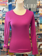MALIBU HIPPIE Long Sleeve Fitted Tee on Simply Obsessed