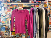 MALIBU HIPPIE Long Sleeve Fitted Tee on Simply Obsessed