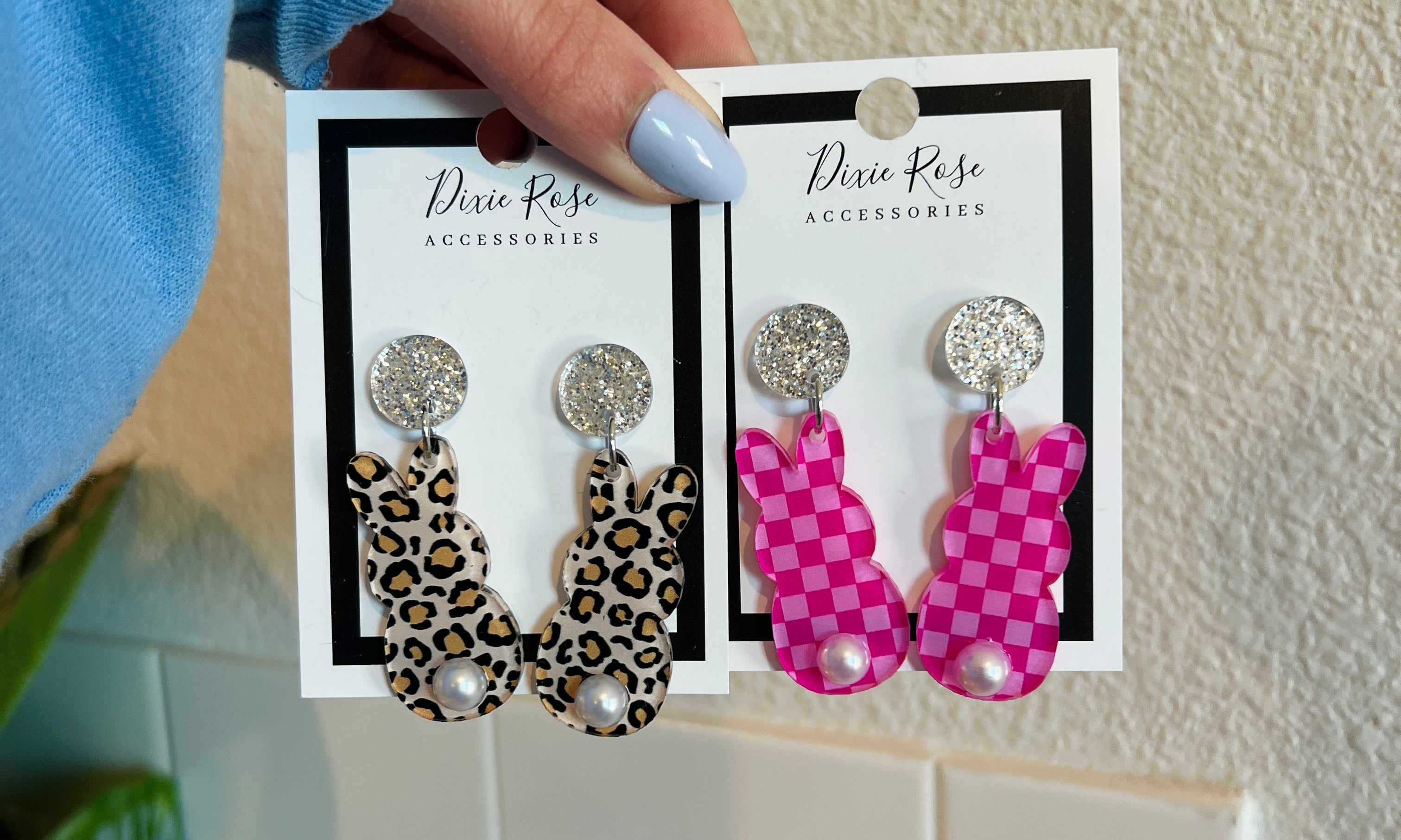 DIXIE ROSE Boujee Peep Earrings on Simply Obsessed
