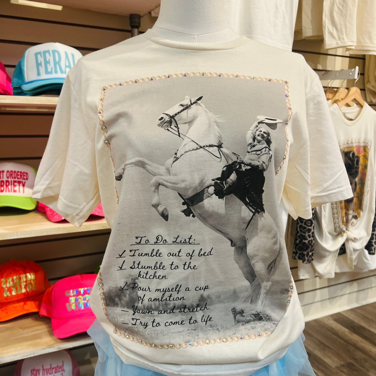 WS: To Do List Bling Tee DIRECT TO GARMENT on Simply Obsessed