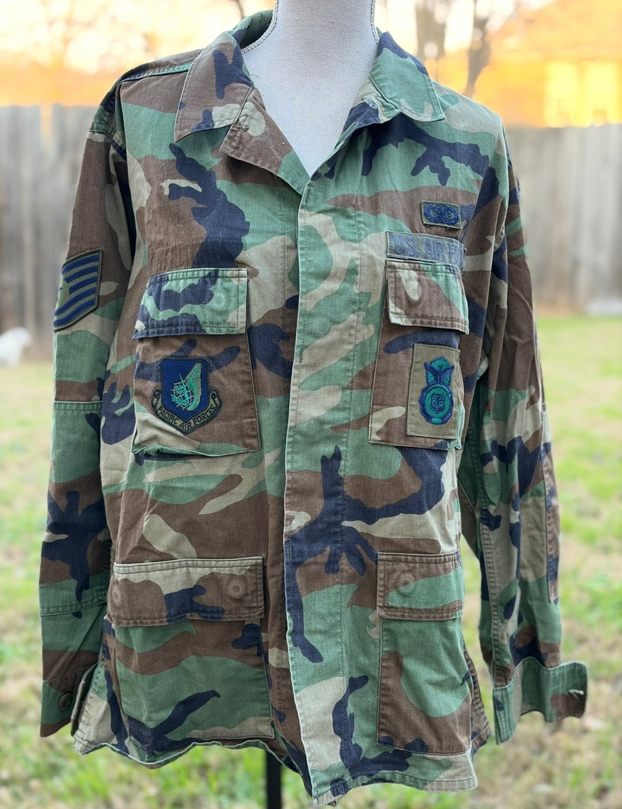 MALIBU HIPPIE Crystal Leopard Vintage Army Jacket on Simply Obsessed