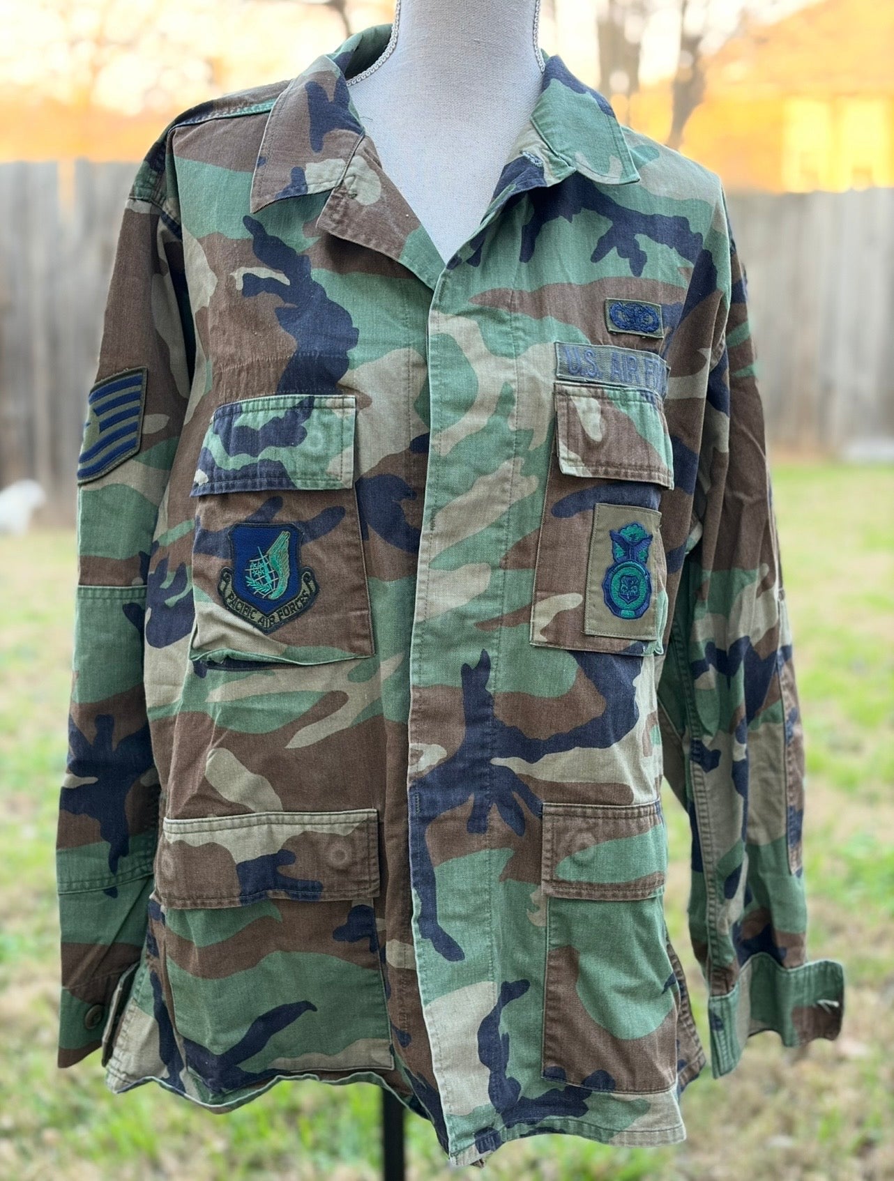 MALIBU HIPPIE Crystal Leopard Vintage Army Jacket on Simply Obsessed