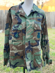 MALIBU HIPPIE Crystal Leopard Vintage Army Jacket on Simply Obsessed