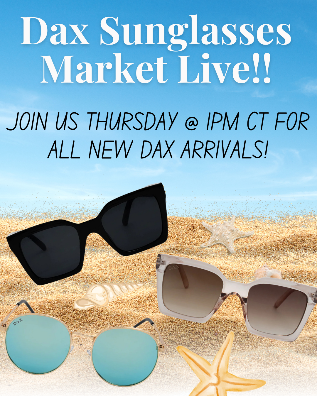 DAX EYEWEAR MARKET LIVE! on Simply Obsessed