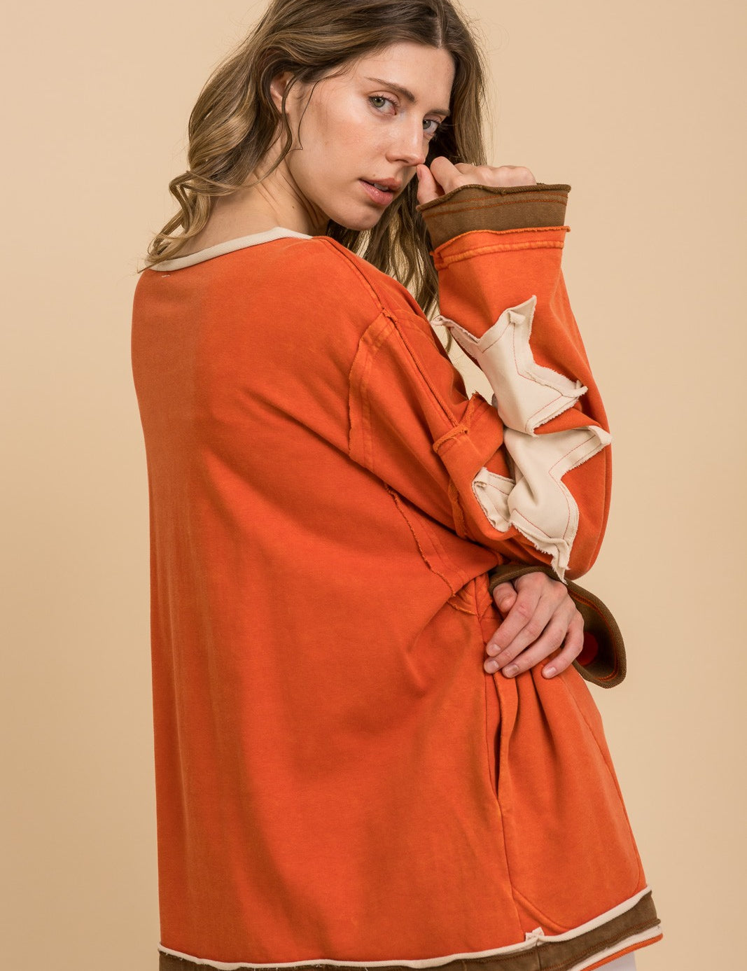 BLUE VELVET RUST STAR SWEATSHIRT *** BEACH LIVE*** on Simply Obsessed