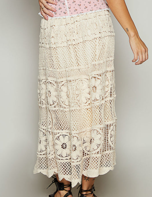 POL MULTI PATTERN CROCHET SKIRT ***BEACH LIVE*** on Simply Obsessed