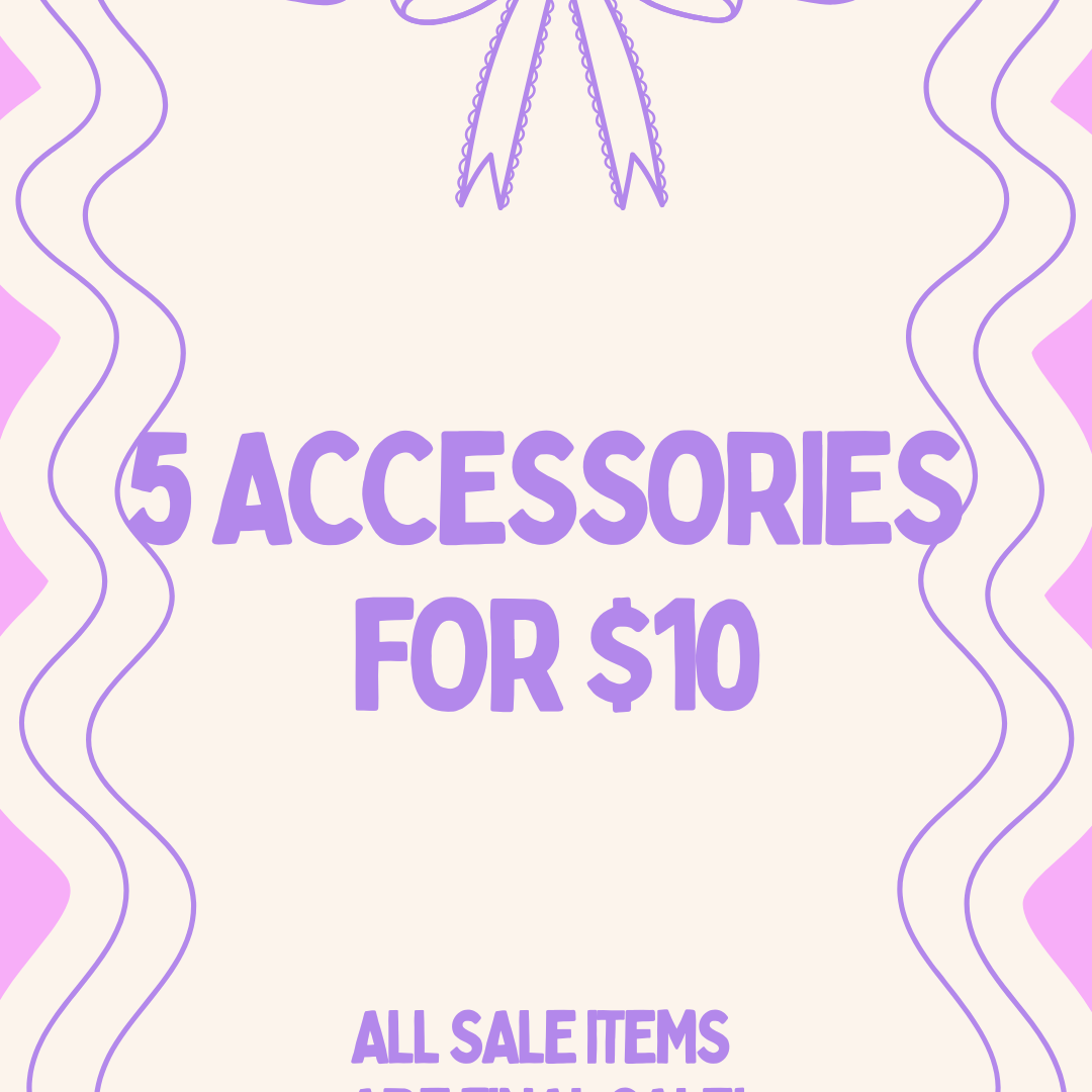 5 ITEMS FOR $10 ACCESORY GRAB BAGS on Simply Obsessed