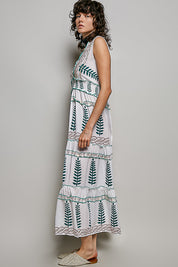 POL Floral Printed Sleeveless Tiered Dress with Smocked Waistband **DEBUT SALE** on Simply Obsessed