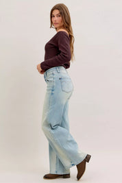 JUDY BLUE High Waist Column Straight Jeans on Simply Obsessed