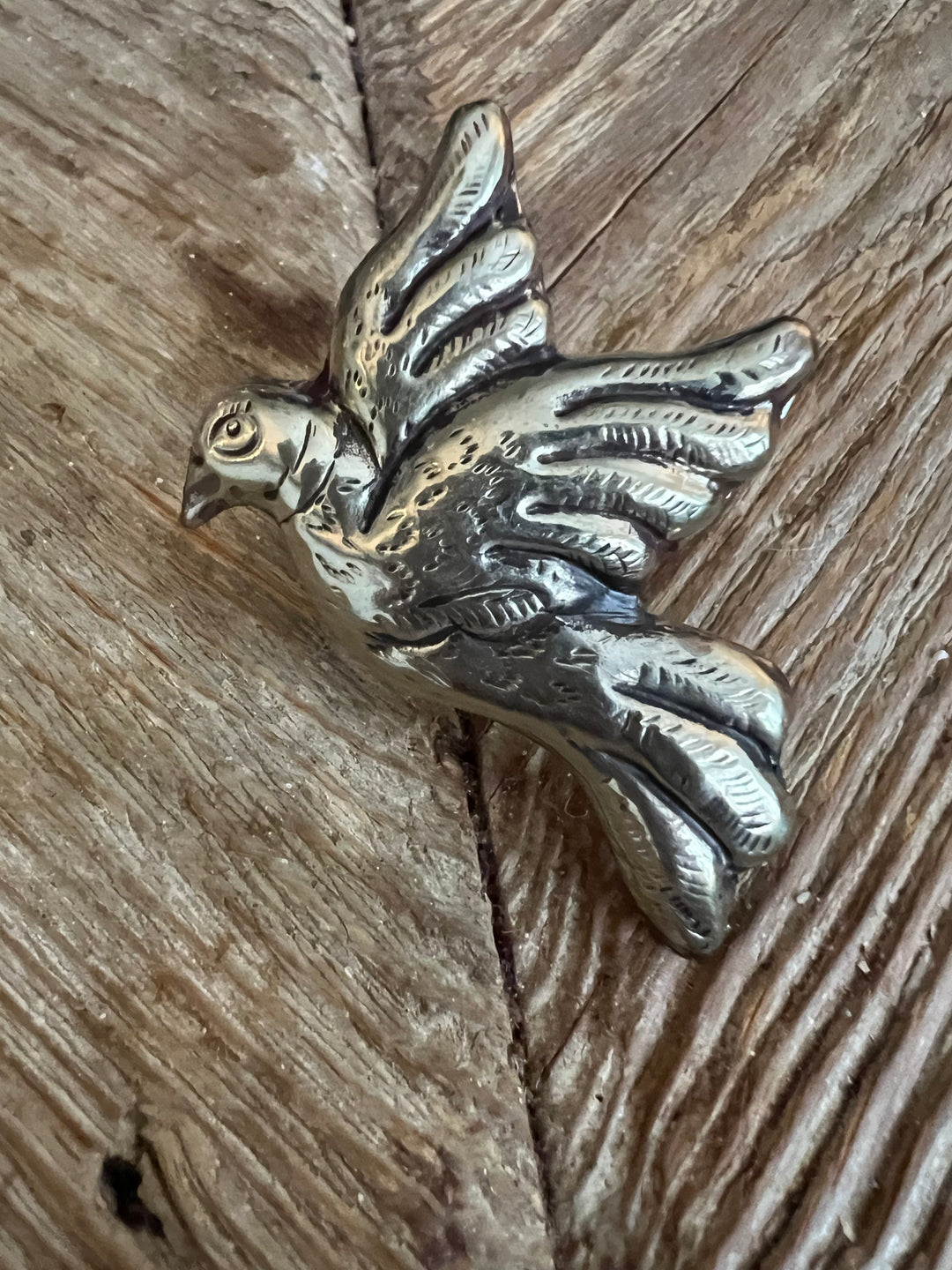 Adjustable Tibetan Silver Bird Ring on Simply Obsessed