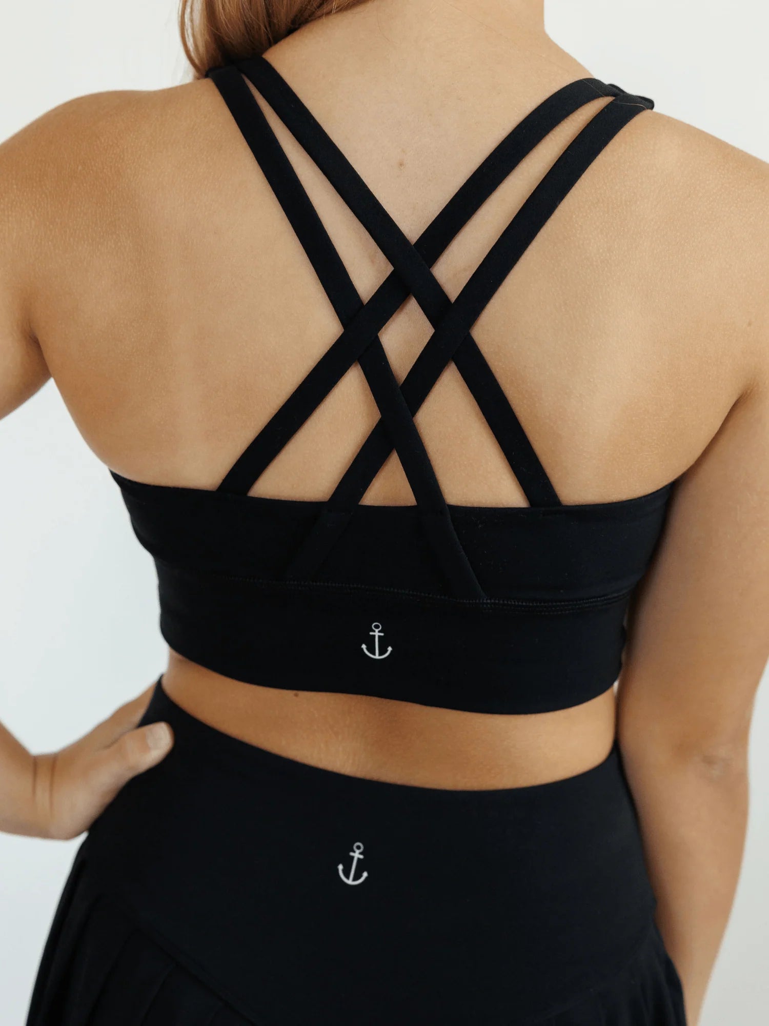 "Amelia" Strappy Back Sports Bra (removable pads) on Simply Obsessed