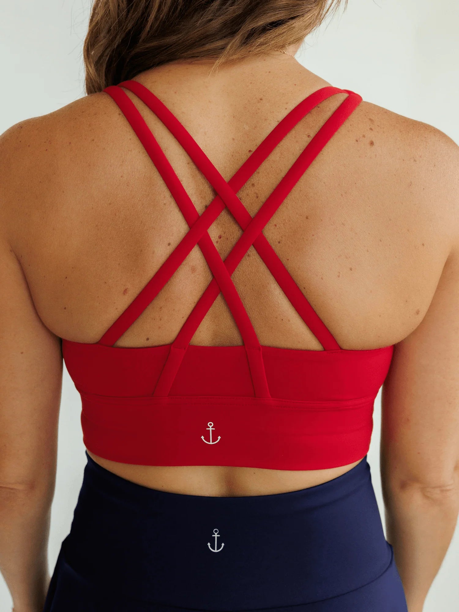 "Amelia" Strappy Back Sports Bra (removable pads) on Simply Obsessed