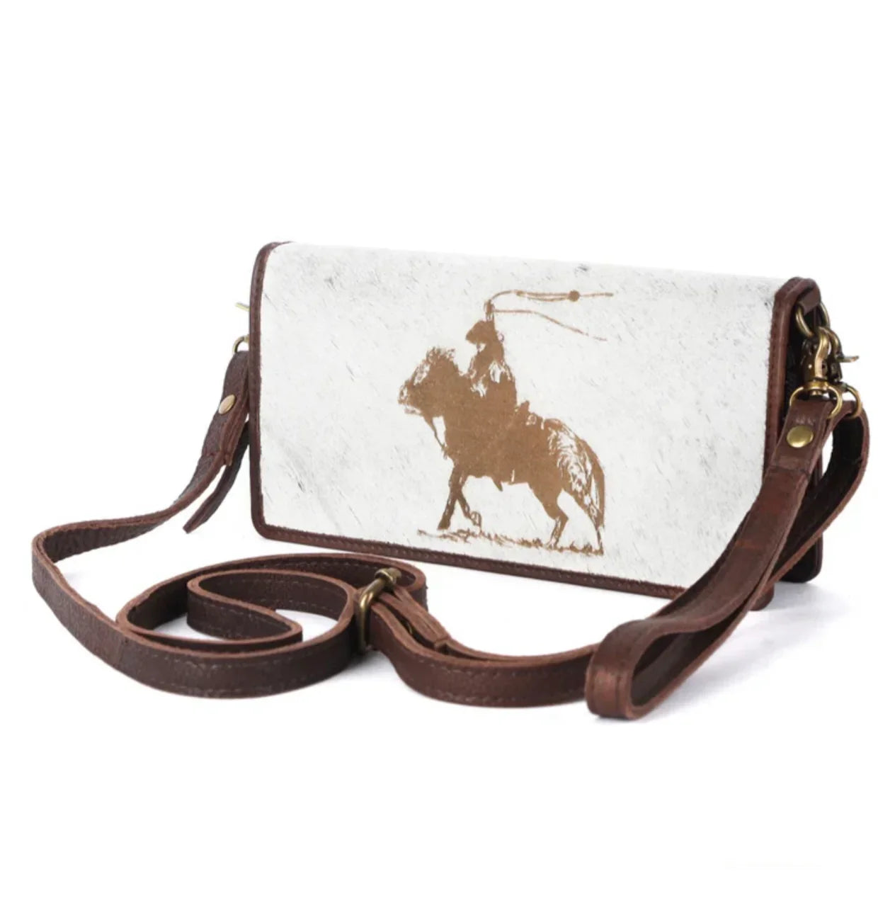 AMERICAN DARLING Genuine Leather Western Crossbody Bag on Simply Obsessed