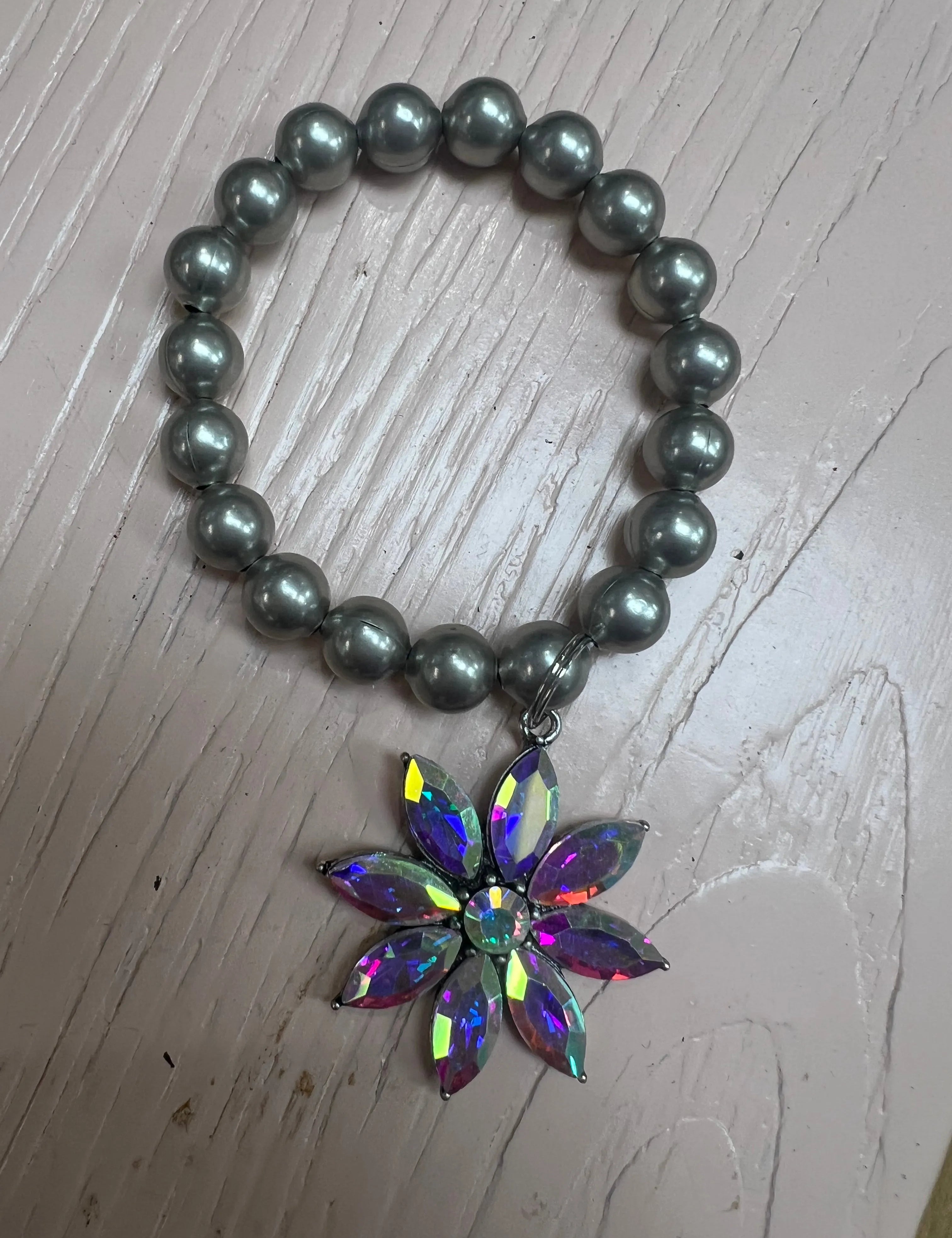 ATG AB Flower Stretch Bracelet on Simply Obsessed