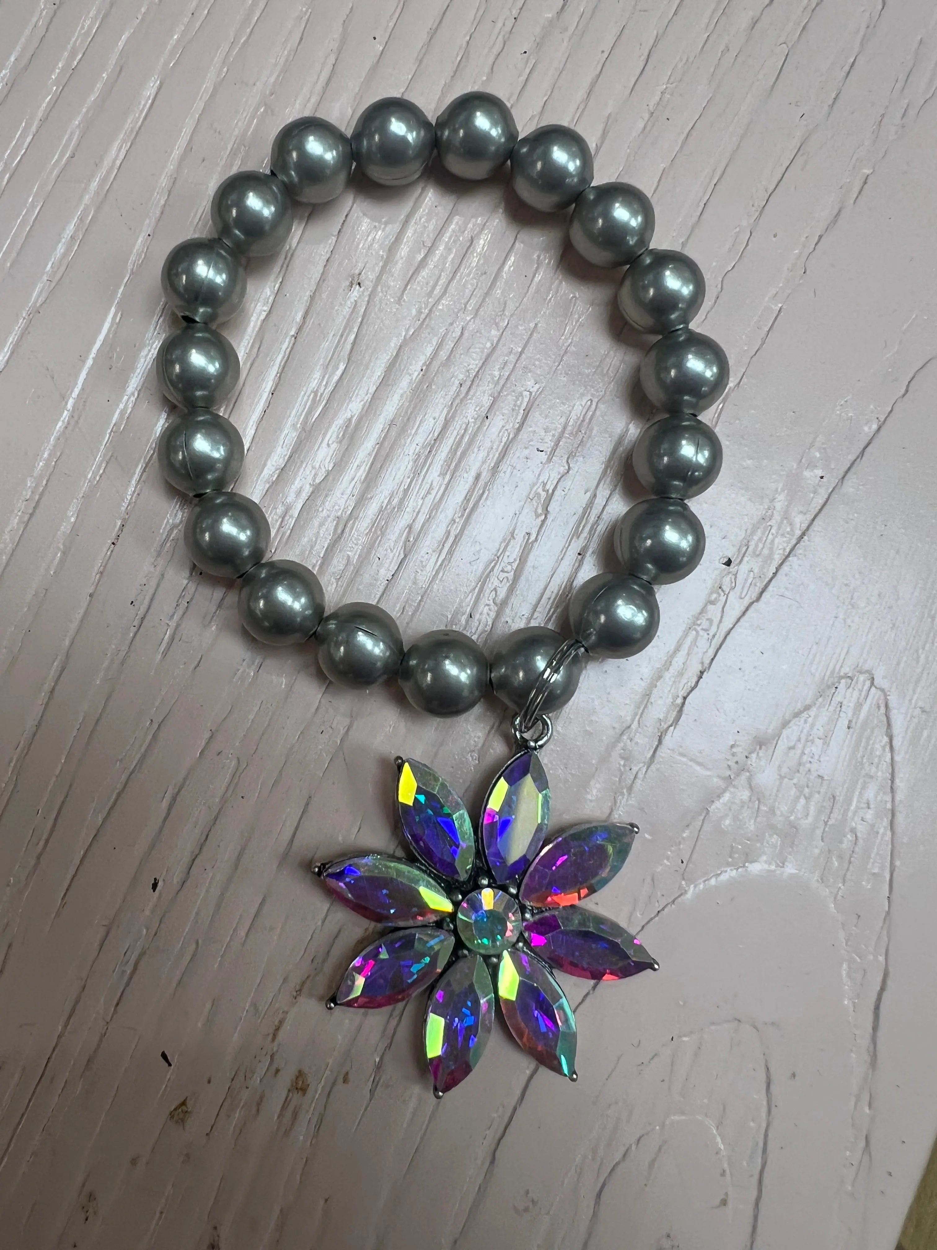 ATG AB Flower Stretch Bracelet on Simply Obsessed