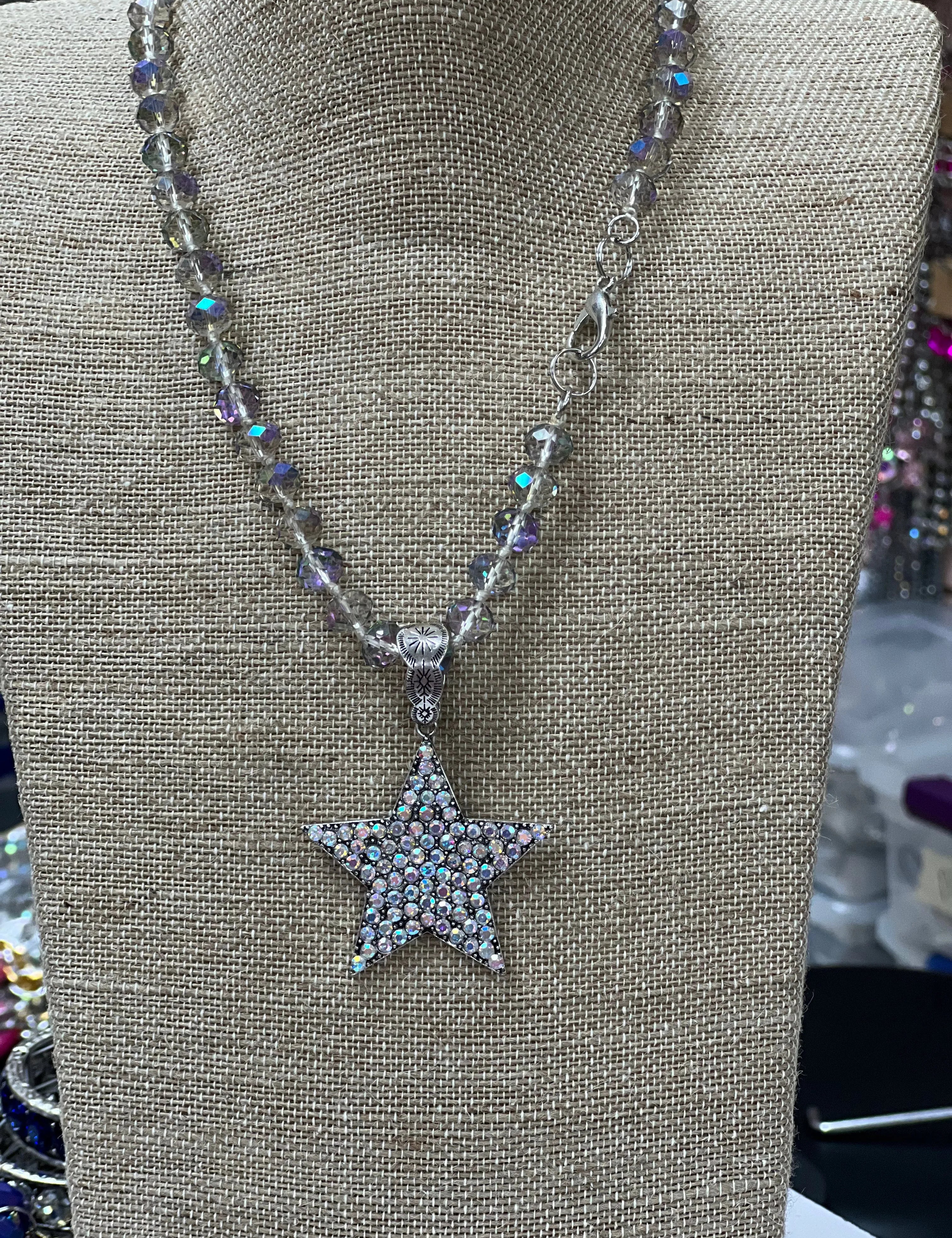 ATG AB Star Beaded Necklace on Simply Obsessed