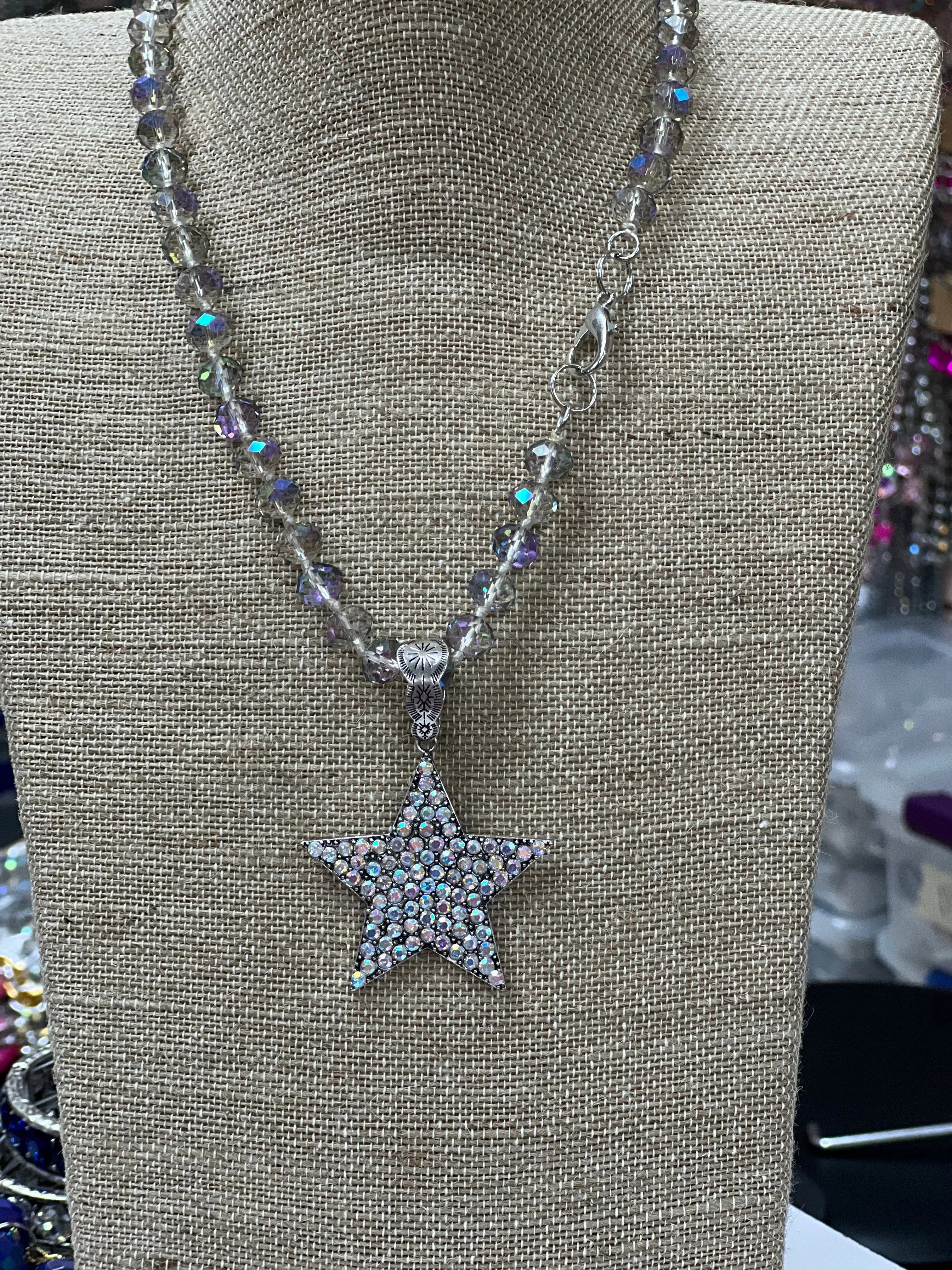 ATG AB Star Beaded Necklace on Simply Obsessed