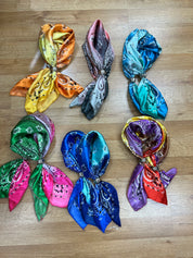 ATG Bandana Scarf Necklace with Slide on Simply Obsessed
