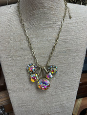 ATG Bling Charm AB Necklace on Simply Obsessed
