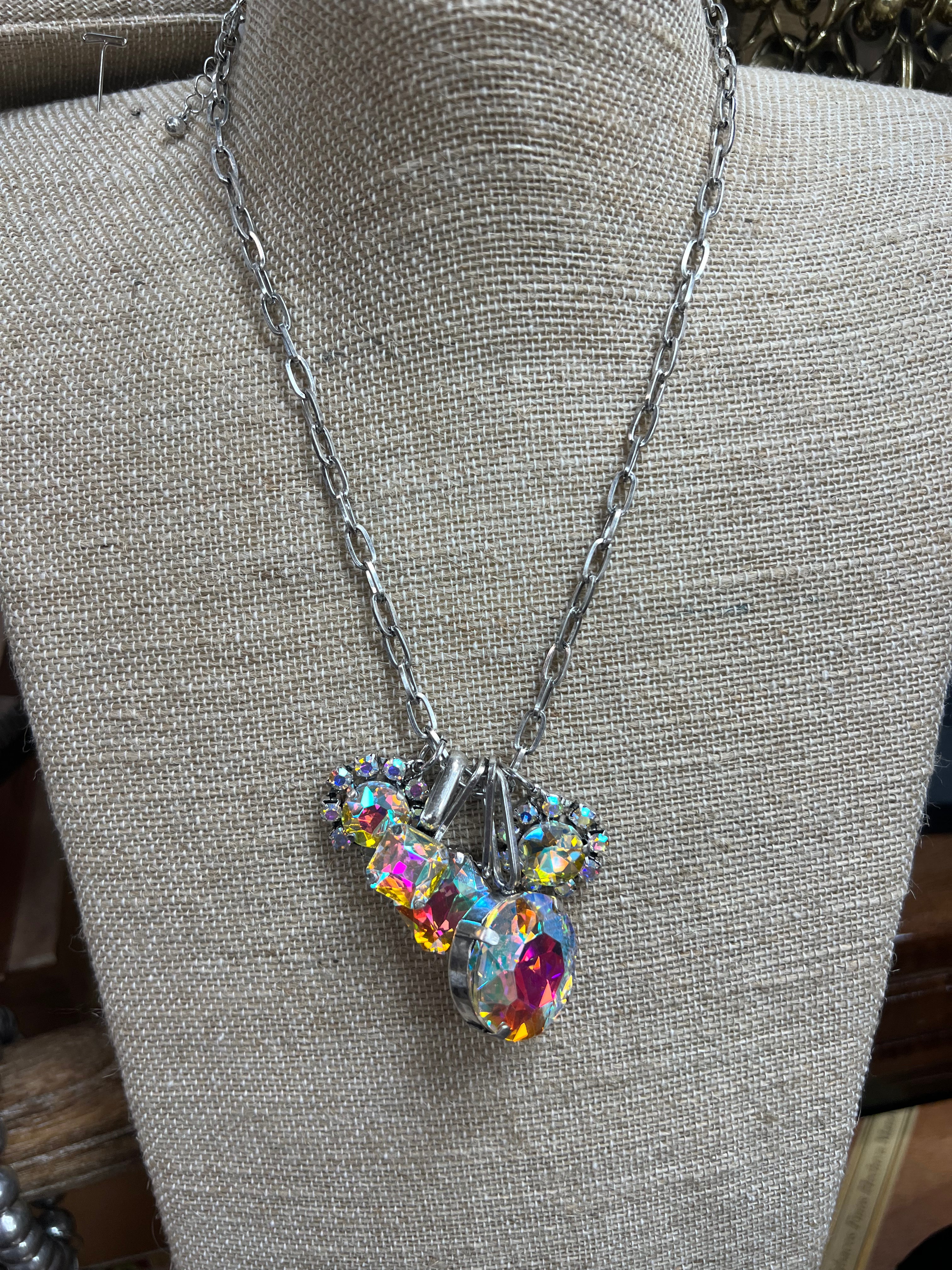 ATG Bling Charm AB Necklace on Simply Obsessed