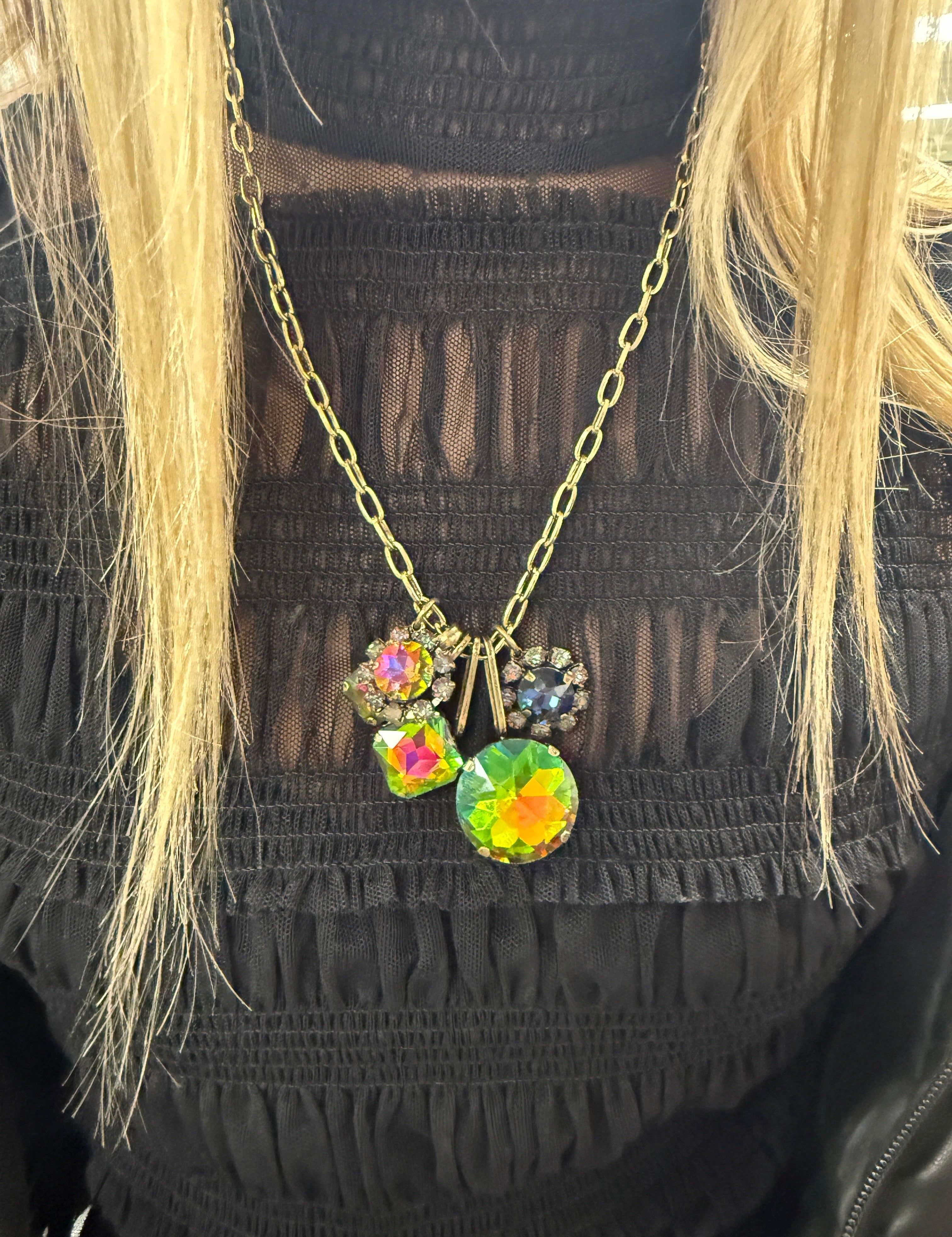 ATG Bling Charm Necklace on Simply Obsessed