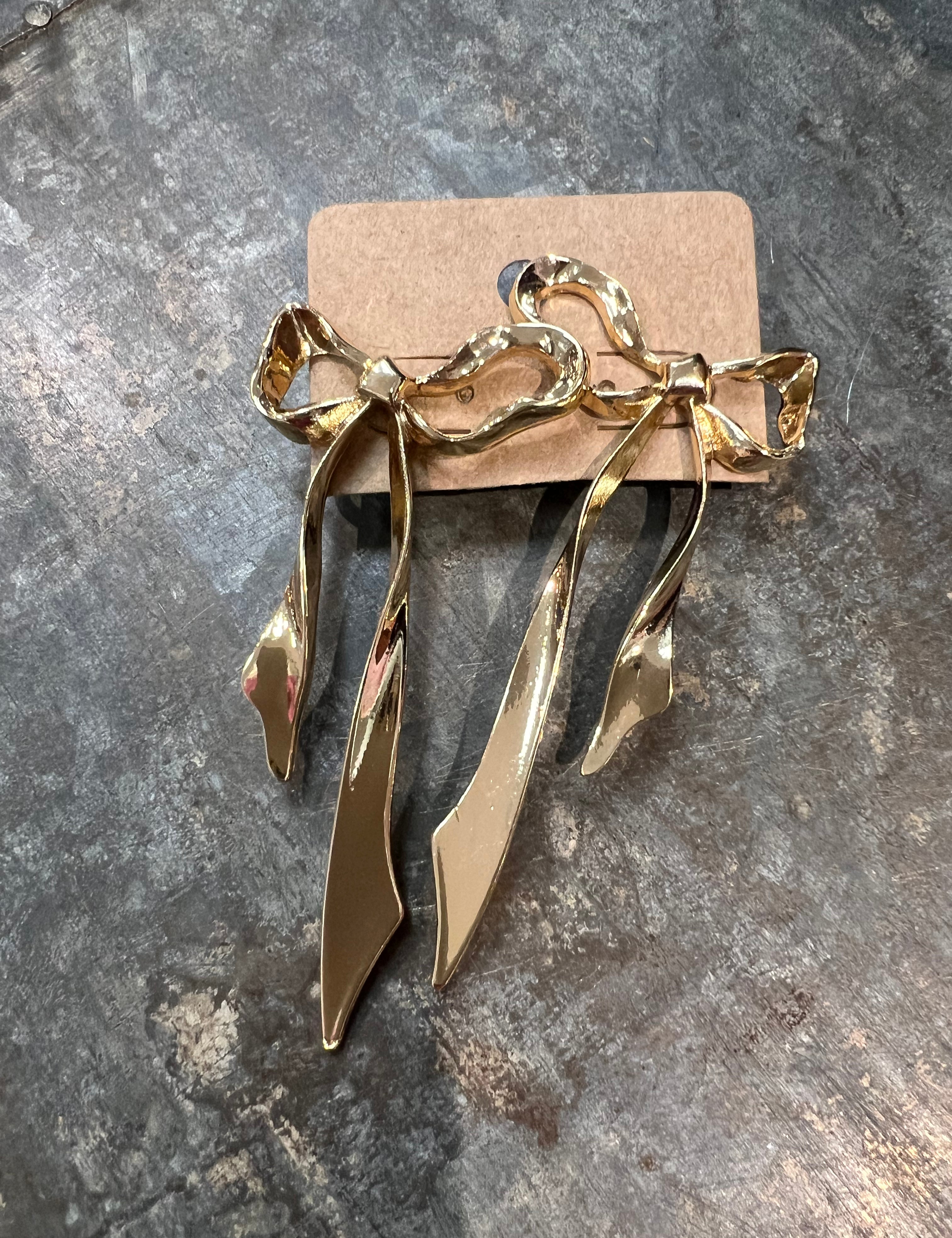 ATG Bow Earrings on Simply Obsessed