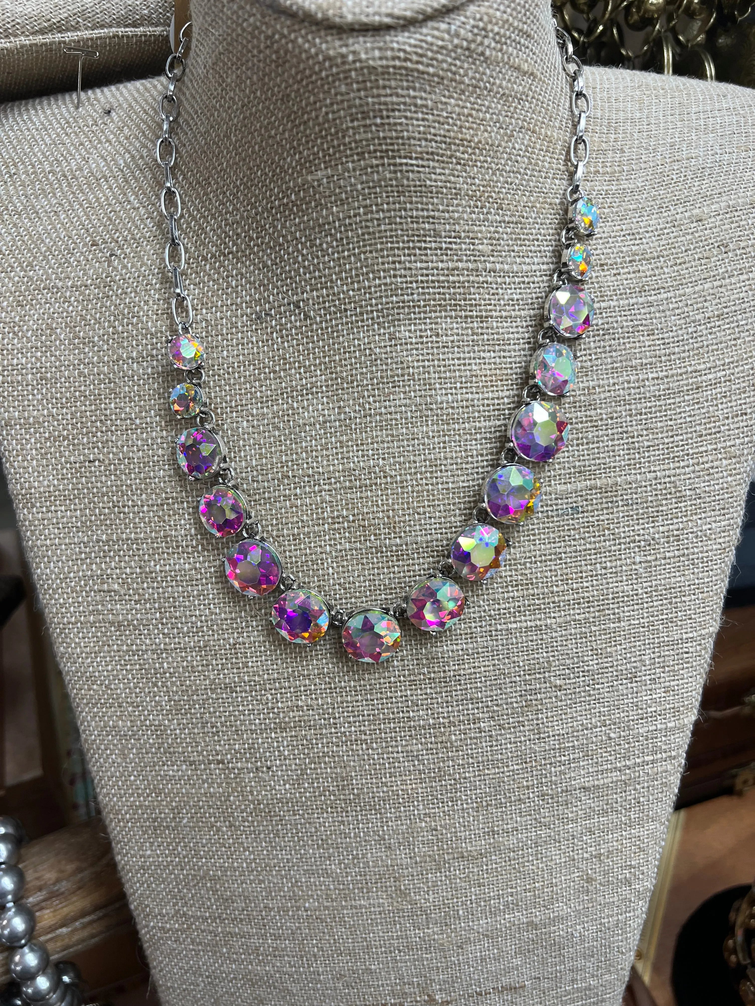 ATG Chain Gemstone Necklace on Simply Obsessed