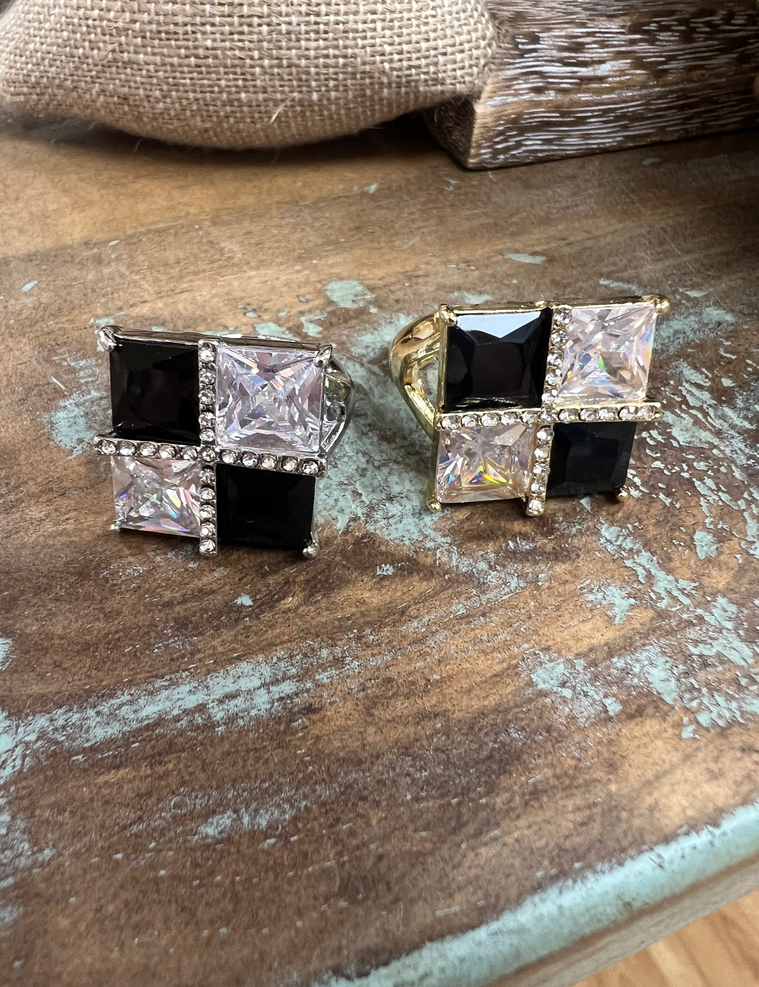ATG Checkered Rings on Simply Obsessed