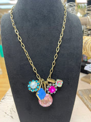 ATG Colorful Charm Necklace on Simply Obsessed
