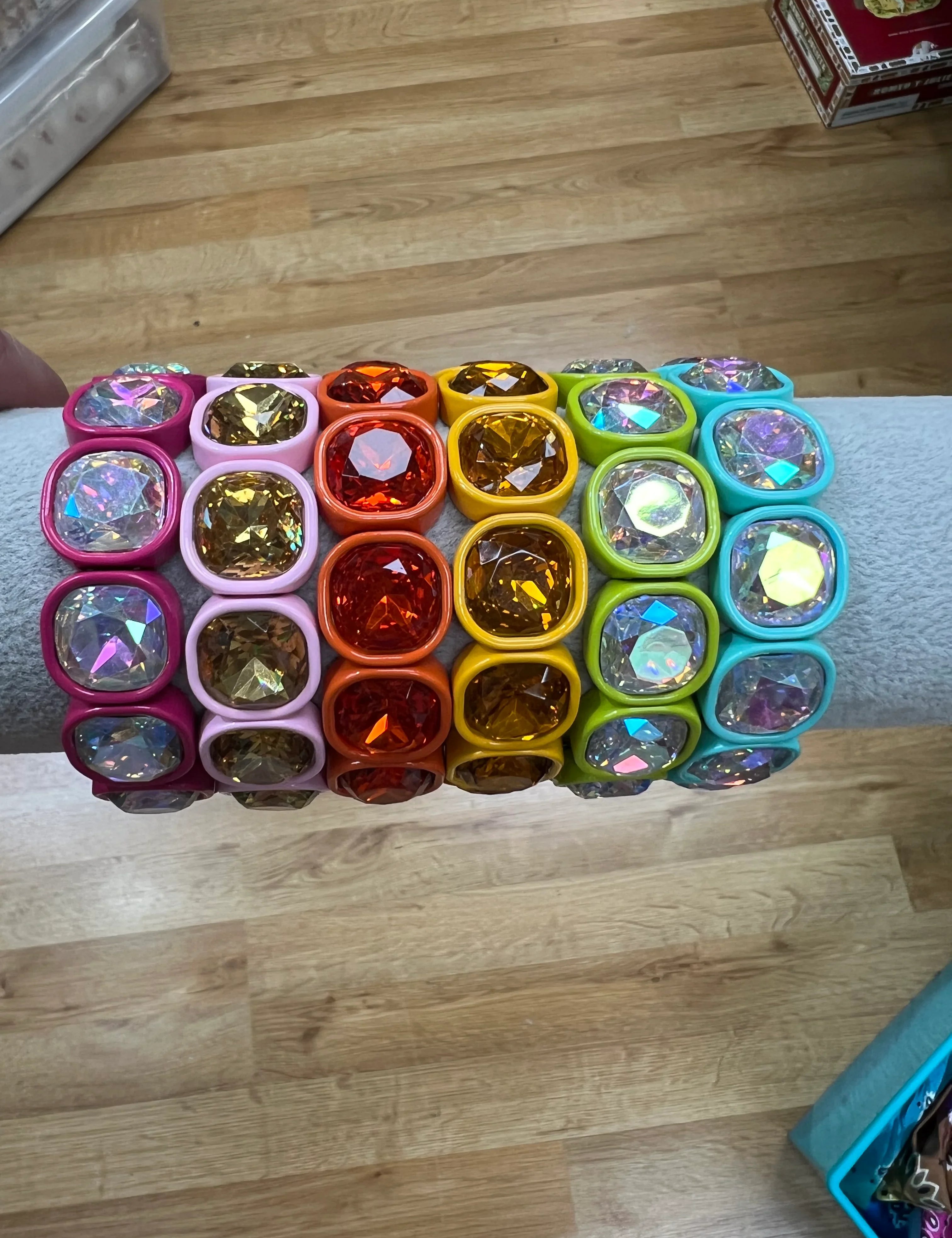 ATG Colorful Stretchy Bracelets on Simply Obsessed